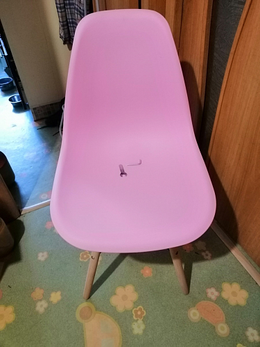 Пластиковый стул Eames PC-015 серый фото покупателя 438