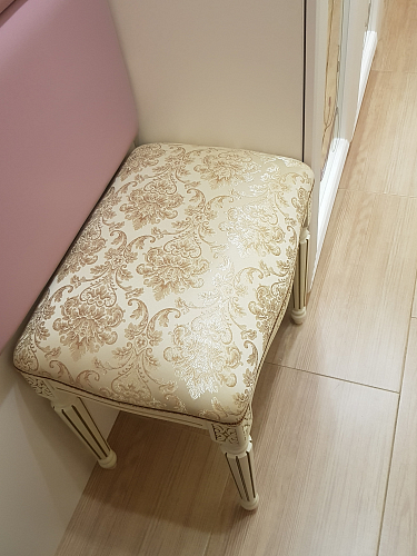 Банкетка Беттино белый / бежевый фото покупателя 7