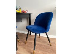 Стул на металлокаркасе Gabi 1 gray / black фото покупателя 758