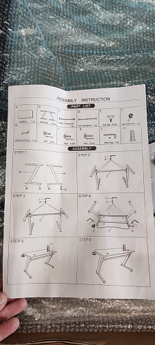 Компьютерный стол Master 2 black фото покупателя 2