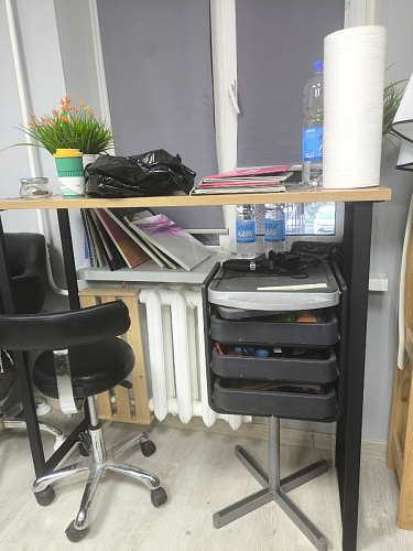 Барная стойка Дилан Лофт 120х50х90 бетон фото покупателя 172