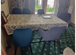 Стул на металлокаркасе Kora green / black фото покупателя 381