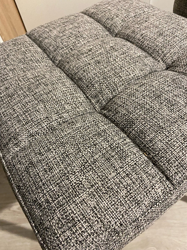 Барный стул Лофт микровелюр катания блэк / черный матовый фото покупателя 130