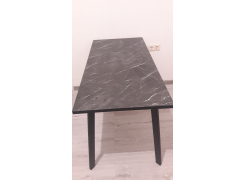 Стол Тринити Лофт 120 32 мм бетон / черный матовый фото покупателя 332