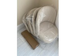 Стул на металлокаркасе Gabi 1 gray / black фото покупателя 506