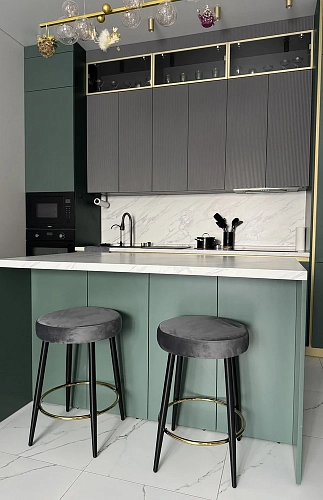 Барный стул Plato dark beige фото покупателя 23