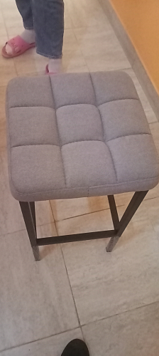 Барный стул Лофт катания лаванда / белый матовый фото покупателя 35