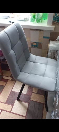 Стул Чилли 2 темно-серый  / черный фото покупателя 1271