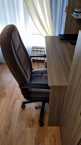 Компьютерное кресло СН747 ткань бирюзовая 2607 фото покупателя 13