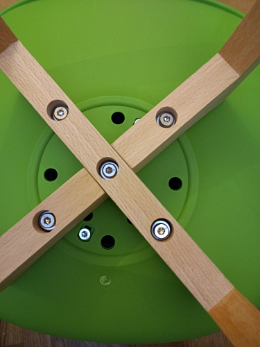 Стул Bonuss blue / wooden legs фото покупателя 77