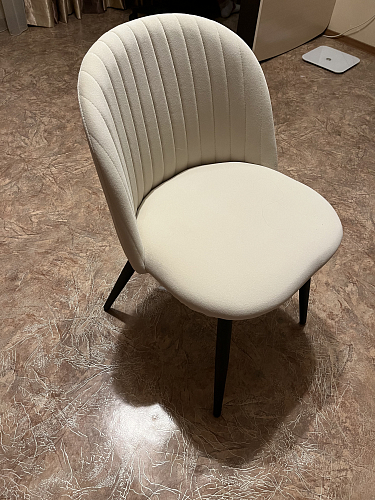 Стул на металлокаркасе Gabi 1 light purple / black фото покупателя 902