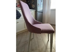 Стул на металлокаркасе Kora white фото покупателя 6