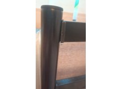 Односпальная кровать Фади 80х200 черная фото покупателя 1035