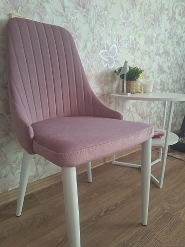 Стул на металлокаркасе Kora beige / black фото покупателя 342