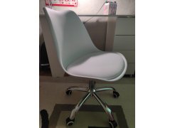 Компьютерное кресло Kolin с подушкой clear / white фото покупателя 244