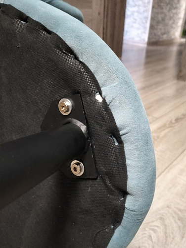 Стул на металлокаркасе Gabi wine red / black фото покупателя 767