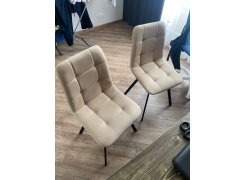 Стул на металлокаркасе Чилли розовый / черный каркас фото покупателя 239