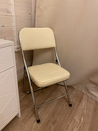 Стул Chair раскладной белый фото покупателя 12
