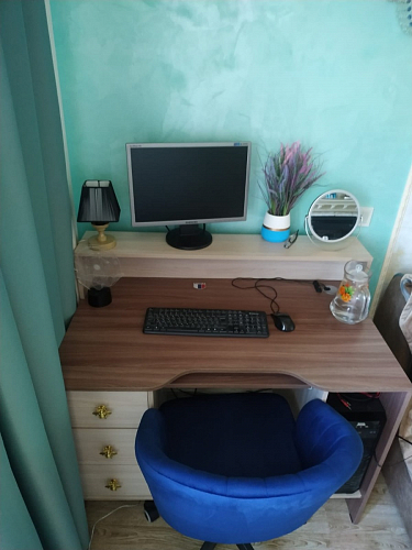 Компьютерное кресло Пард confetti silver серый / черный фото покупателя 212