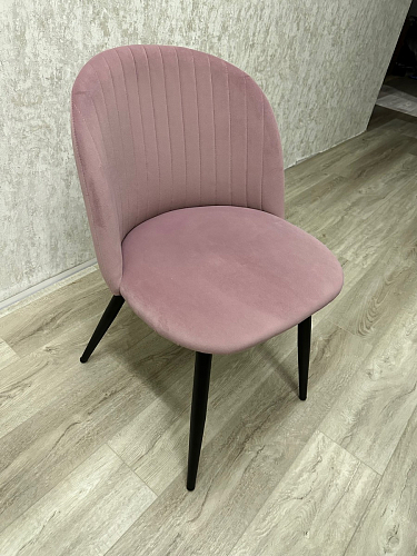 Стул на металлокаркасе Gabi wine red / black фото покупателя 723