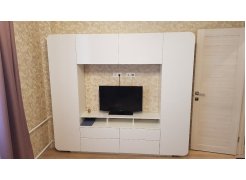 Готовая гостиная Румба белый / белый глянец  - Уцененный экземпляр фото покупателя 36