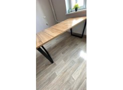 Стол Лота Лофт 140 25 мм черный матовый / бетон фото покупателя 111