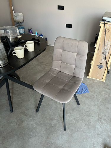 Стул на металлокаркасе Чилли зеленый / белый каркас фото покупателя 279