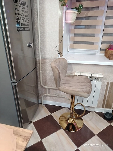 Барный стул Porch серый / черный фото покупателя 12