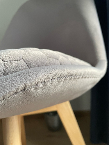 Стул Bonuss blue / wooden legs фото покупателя 68