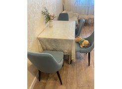 Стул на металлокаркасе Kora gray / black фото покупателя 16