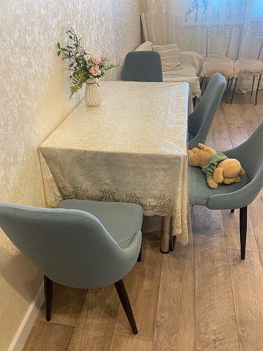 Стул на металлокаркасе Kora gray / black фото покупателя 16