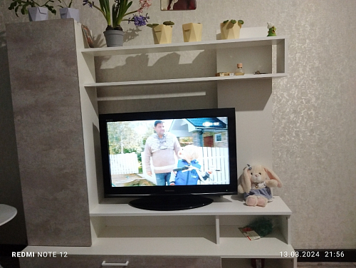 Готовая гостиная Jimenez дуб венге / белый глянец фото покупателя 70