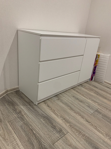 Комод Т-3р дуб сонома / белый фото покупателя 3