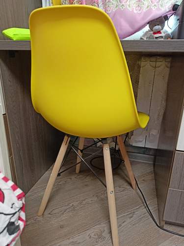 Стул Eames PC-015 yellow фото покупателя 227