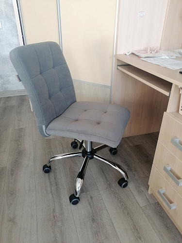 Компьютерное кресло Fiesta флок молочный 4 фото покупателя 36