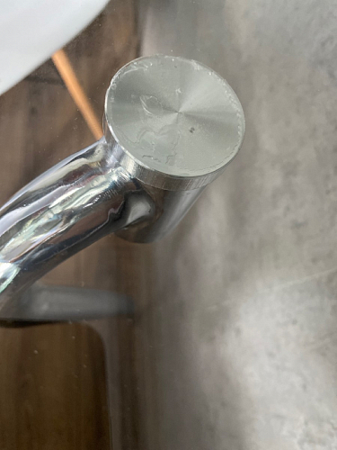 Стеклянный стол Kurt 80 фото покупателя 3