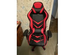 Компьютерное кресло Racer черное / голубое фото покупателя 107