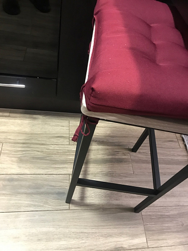 Барный стул Лофт линкольн белый / белый матовый фото покупателя 151