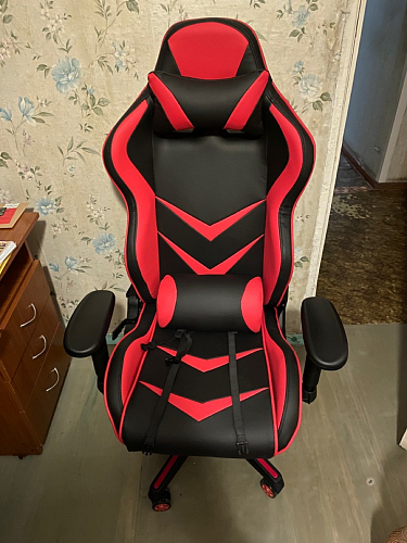 Компьютерное кресло Racer черное / бежевое фото покупателя 107