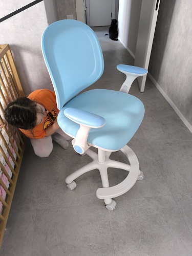 Компьютерное кресло Rainbow/Рейнбоу розовое фото покупателя 1