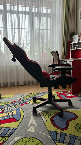 Компьютерное кресло Racer черное / бежевое фото покупателя 80