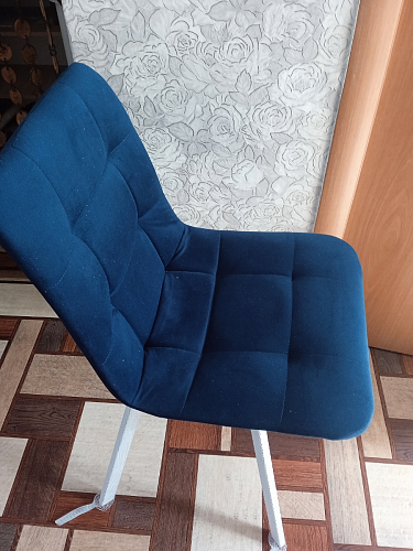 Стул на металлокаркасе Чилли зеленый / белый каркас фото покупателя 459