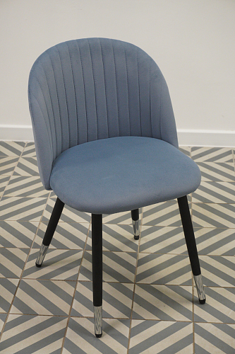 Стул на металлокаркасе Gabi latte / gold / black из шоурума 10