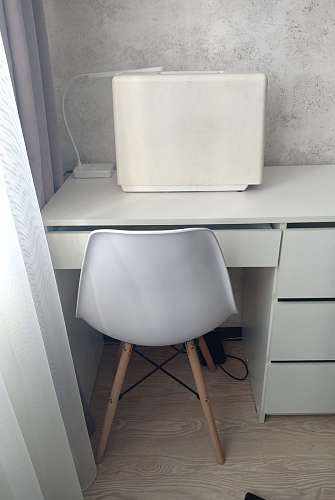 Стул Cindy Eames mod. 001 white / natural фото покупателя 42