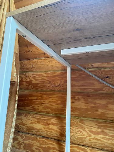 Письменный стол Фред Лофт дуб делано светлый / белый матовый фото покупателя 12