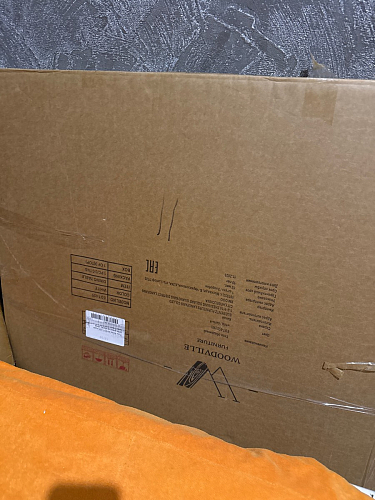 Стеклянный стол Tulip 90 black glass фото покупателя 32