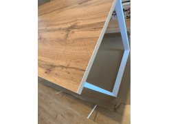 Деревянный стол Лота Лофт 120(160)х75 черный матовый / бетон светлый фото покупателя 511