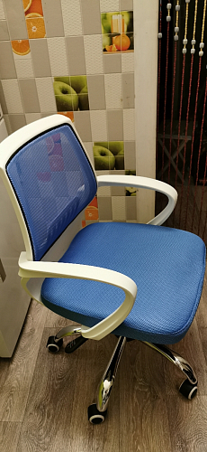 Компьютерное кресло Ergoplus белое / серое фото покупателя 32