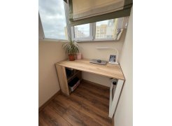 Письменный стол Битти Лофт 116х60х75 дуб вотан / черный матовый фото покупателя 100