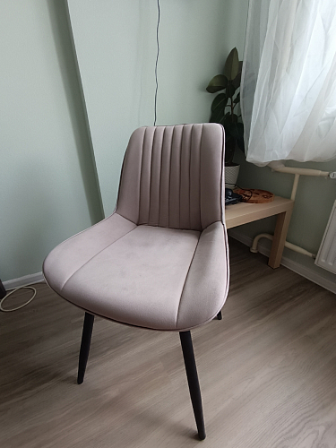 Комплект стульев Седа К 4 шт латте / черный фото покупателя 329